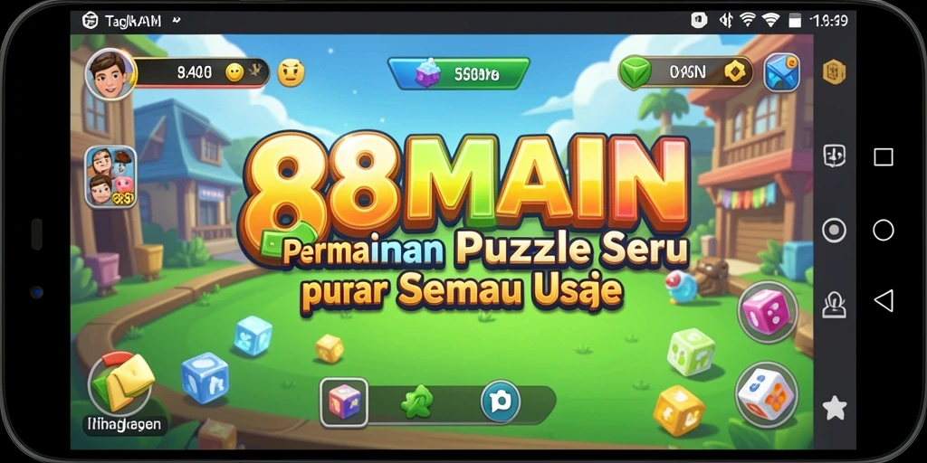 Tampilan gameplay menarik dari 88MAIN saat menyelesaikan puzzle.