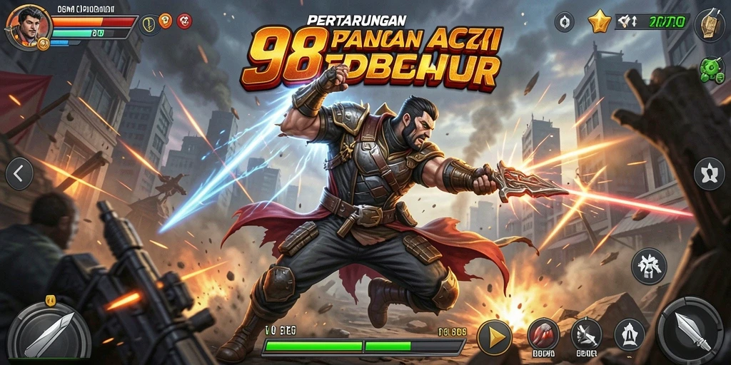 Tampilan gameplay 98TOTO yang seru dan mendebarkan.