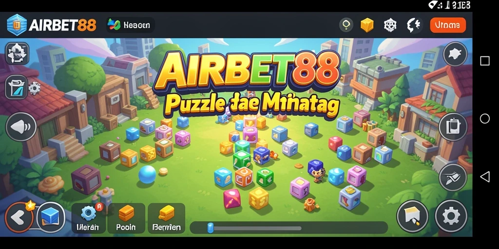 Tampilan gameplay AIRBET88 dengan tantangan puzzle menarik.