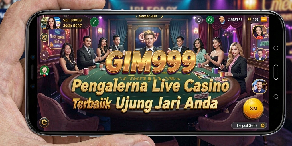 Gameplay Live Casino yang mendebarkan dan interaktif.