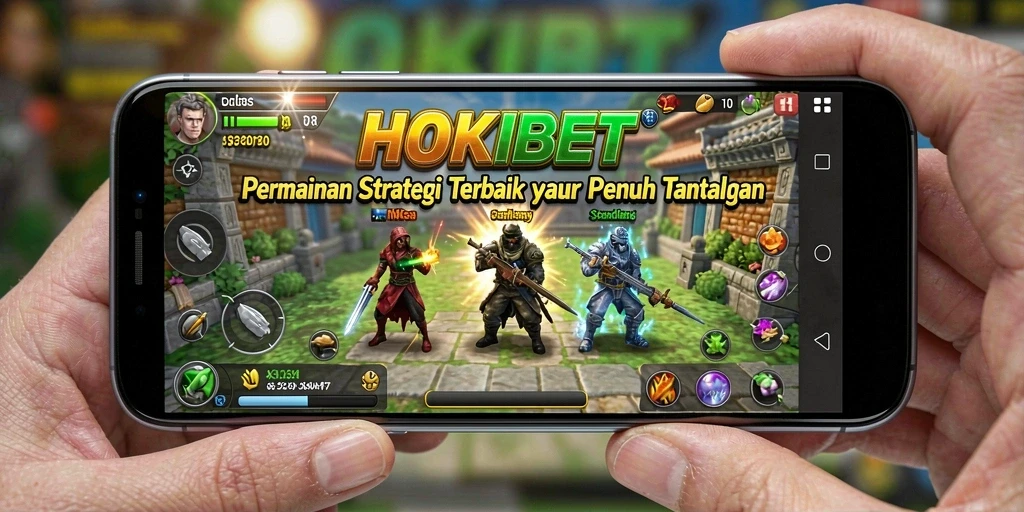 Screenshot HOKIBET menampilkan strategi dan pertempuran yang intens.