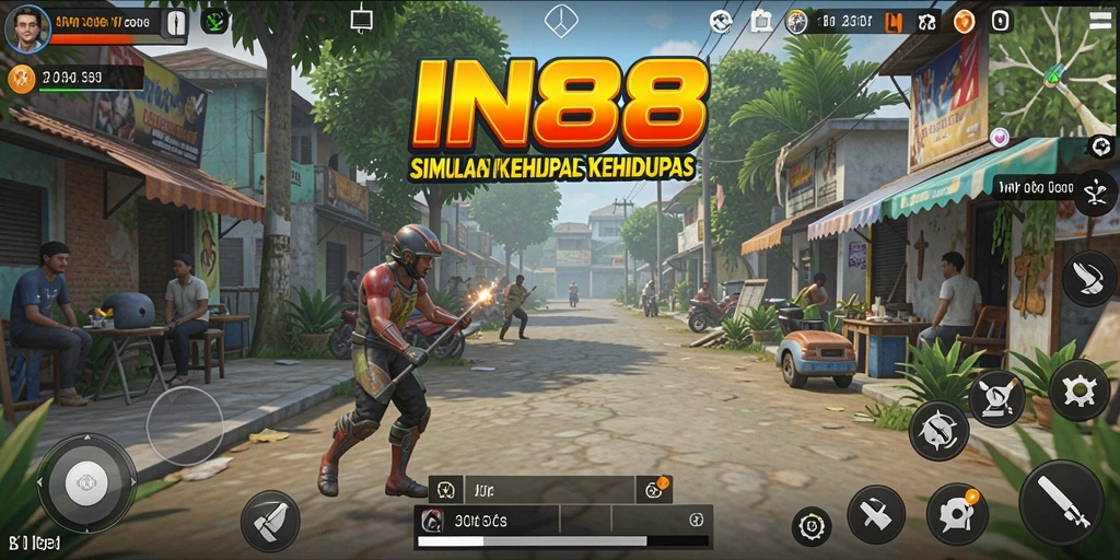 Tangkapan layar gameplay IN88 menunjukkan interaksi dan aktivitas meriah.