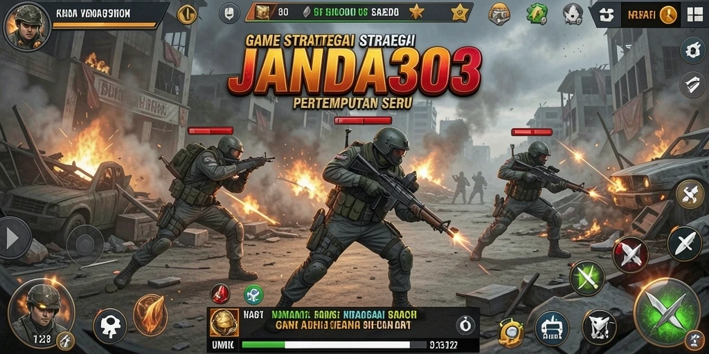 Tampilan gameplay JANDA303 yang menarik dan penuh aksi.