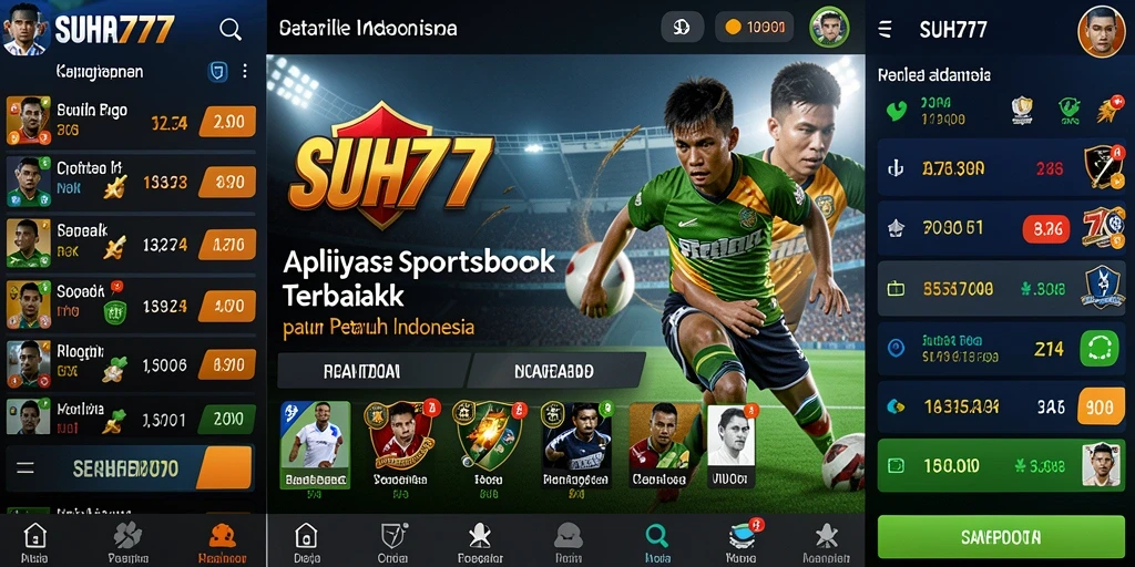 Screenshot utama gameplay SUHU777 menampilkan taruhan olahraga yang seru.