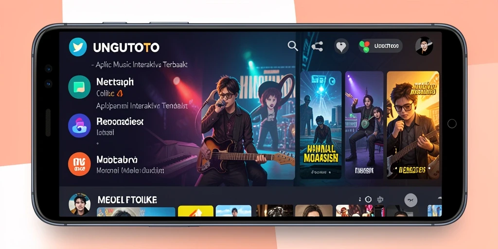 Tampilan gameplay interaktif aplikasi UNGUTOTO yang menyenangkan.